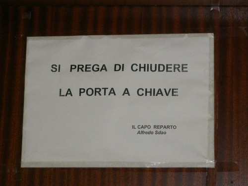 (Istituto Papa Giovanni – Serra d’Aiello, 2007)