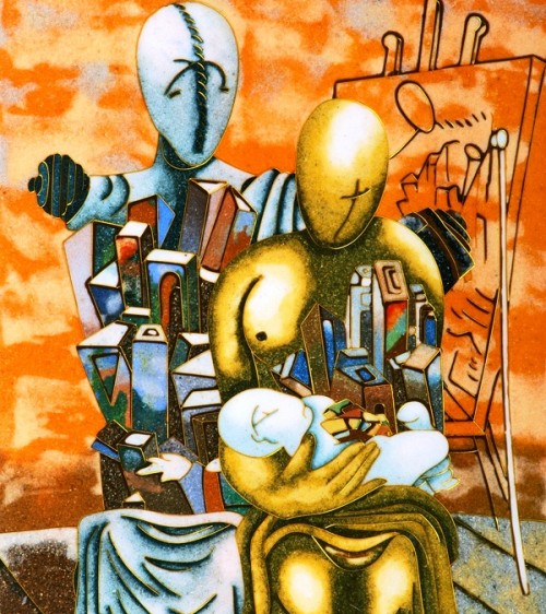 (De Chirico - La famiglia del pittore)